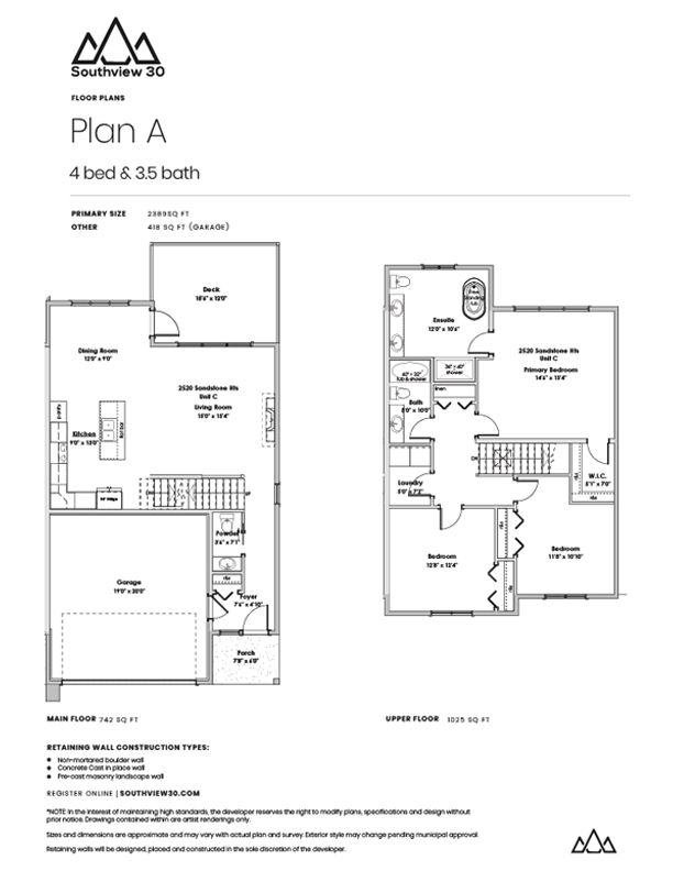 Floor Plan A Page 1